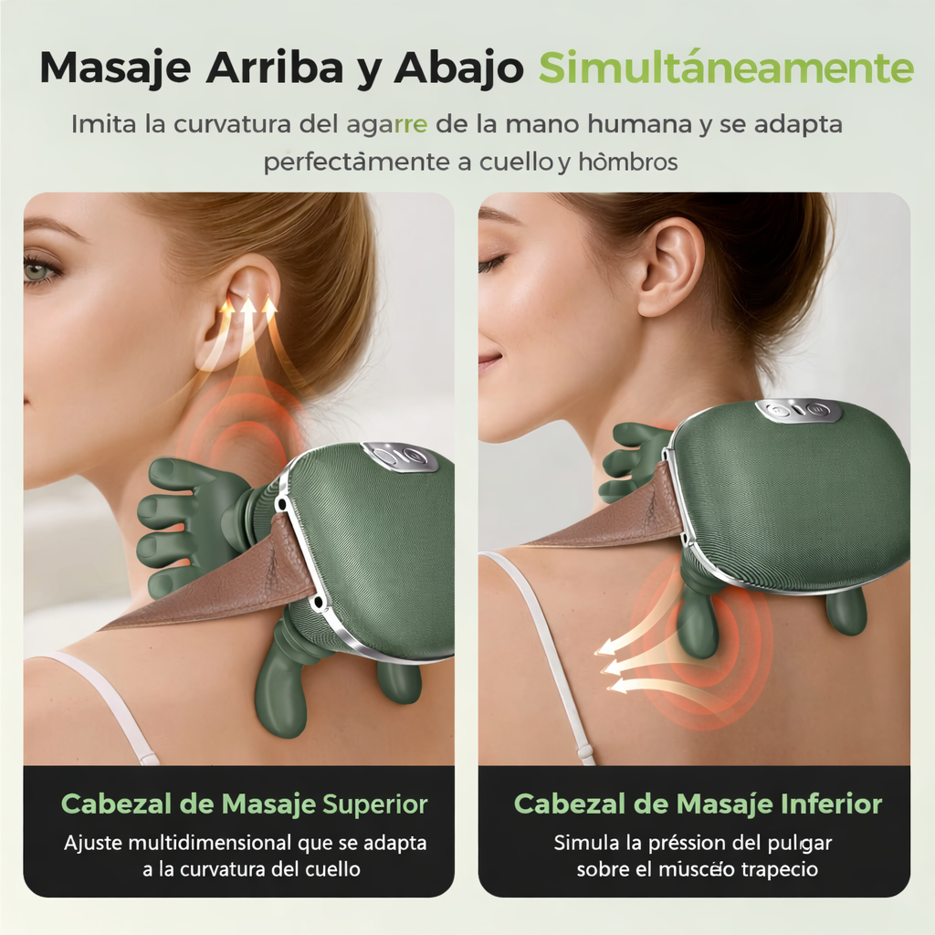 Masajeador Terapéutico Cervical (Cuello y Hombros)