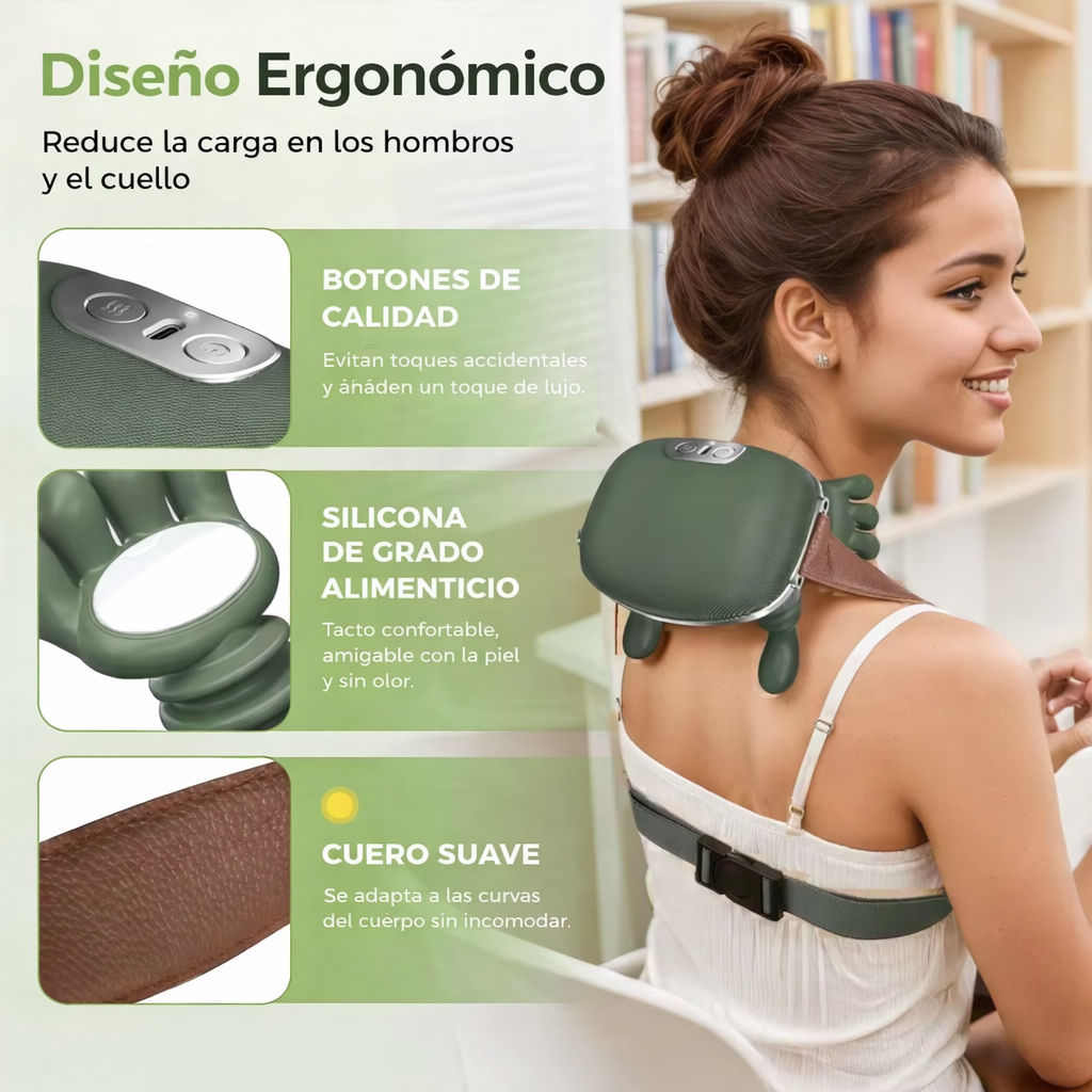 Masajeador Terapéutico Cervical (Cuello y Hombros)